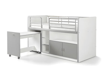 Gray Bed, 96 x 207 x 121 cm