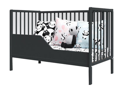 Anthracite Bed, 120 x 60 cm