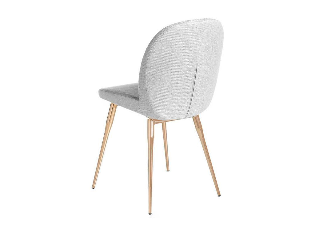 White Fabric Chair