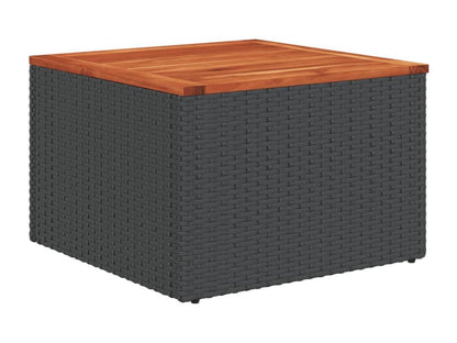 Black Woven Resin Wicker Outdoor Furniture Set - dlz1766461517483