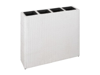 White Woven Resin Wicker Home Furniture