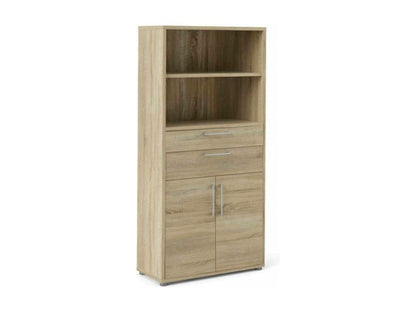 Black Oak Wood Sideboard, 89 x 40 cm
