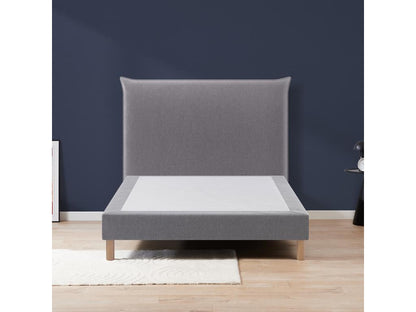 Gray Bed, 140 x 200 cm