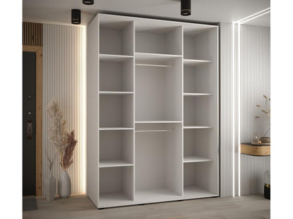 White Wardrobe, 160 x 60 x 235.2 cm
