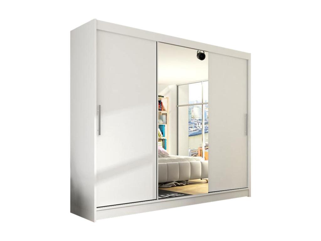 White Wardrobe, 215 x 250 x 58 cm