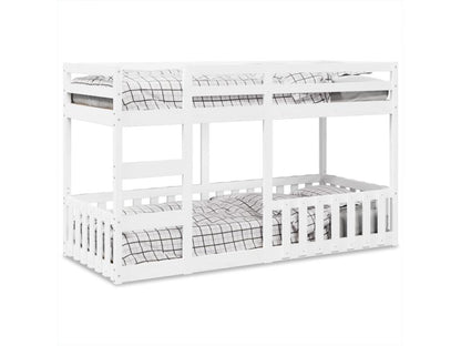 White Pine Wood Bed, 80 x 200 cm