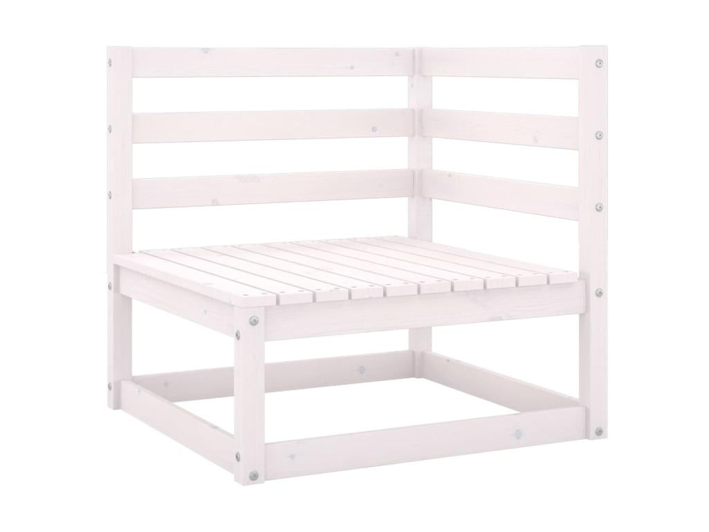 White Pine Wood Outdoor Furniture Set