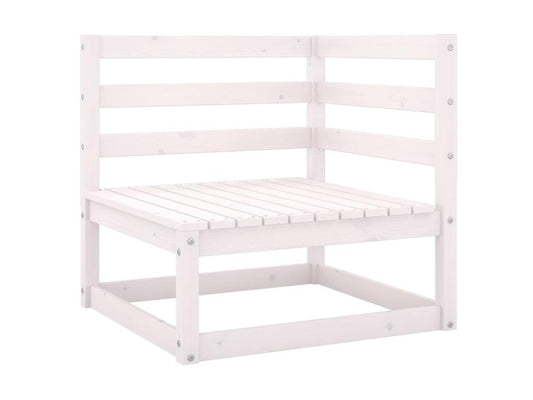 White Pine Wood Outdoor Furniture Set