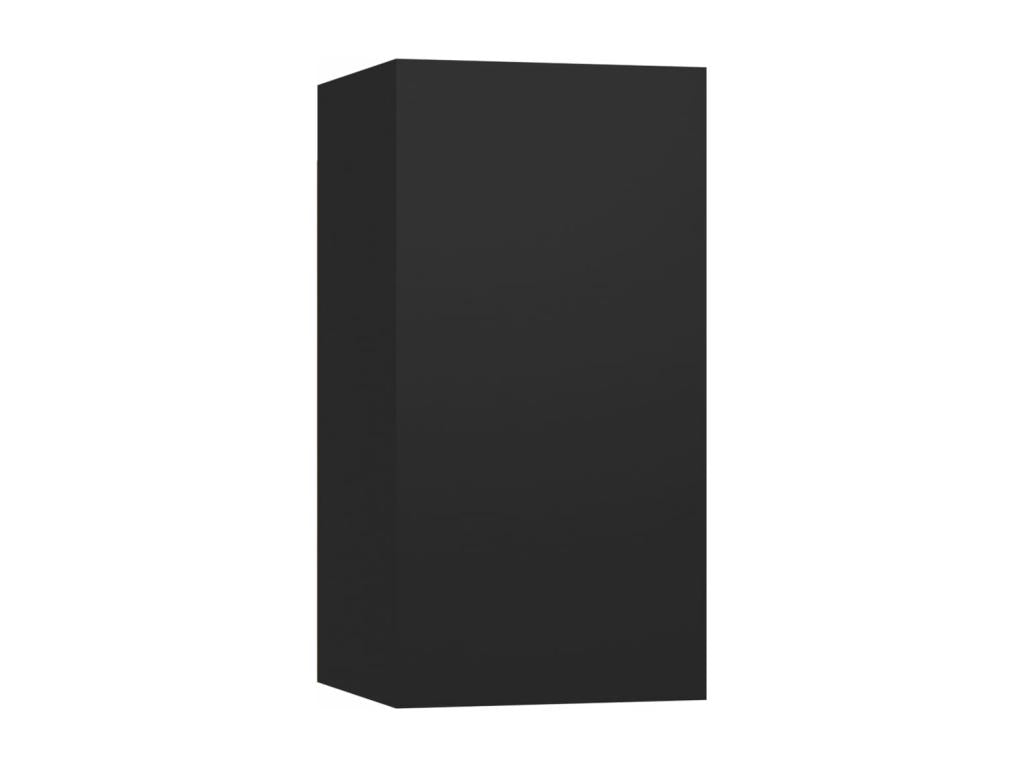 Black Wardrobe, 100 x 30 x 30 cm