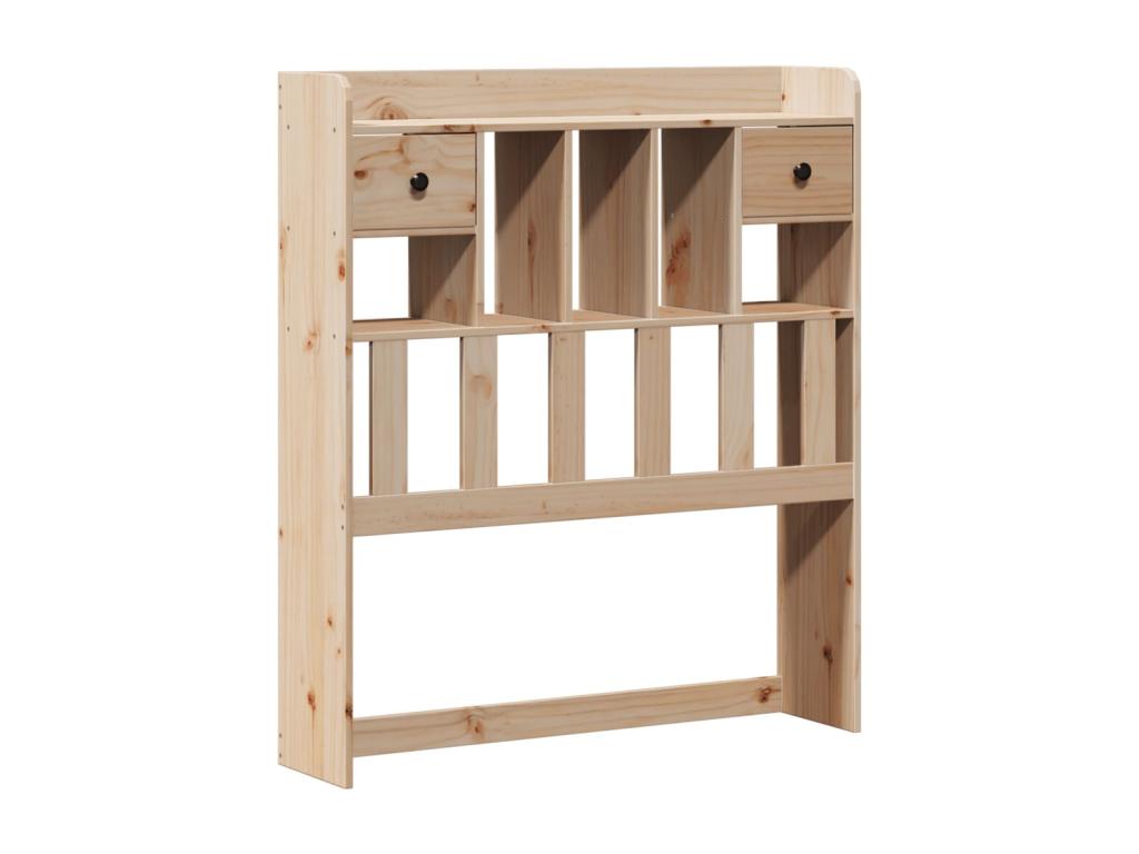 Brown Pine Wood Mattress, 90 x 190 cm - dlz1766461397426