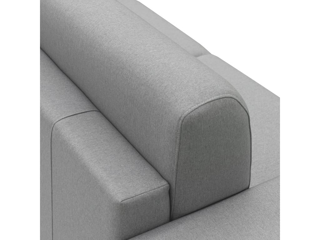 Gray Fabric Sofa - dlz1766461581961