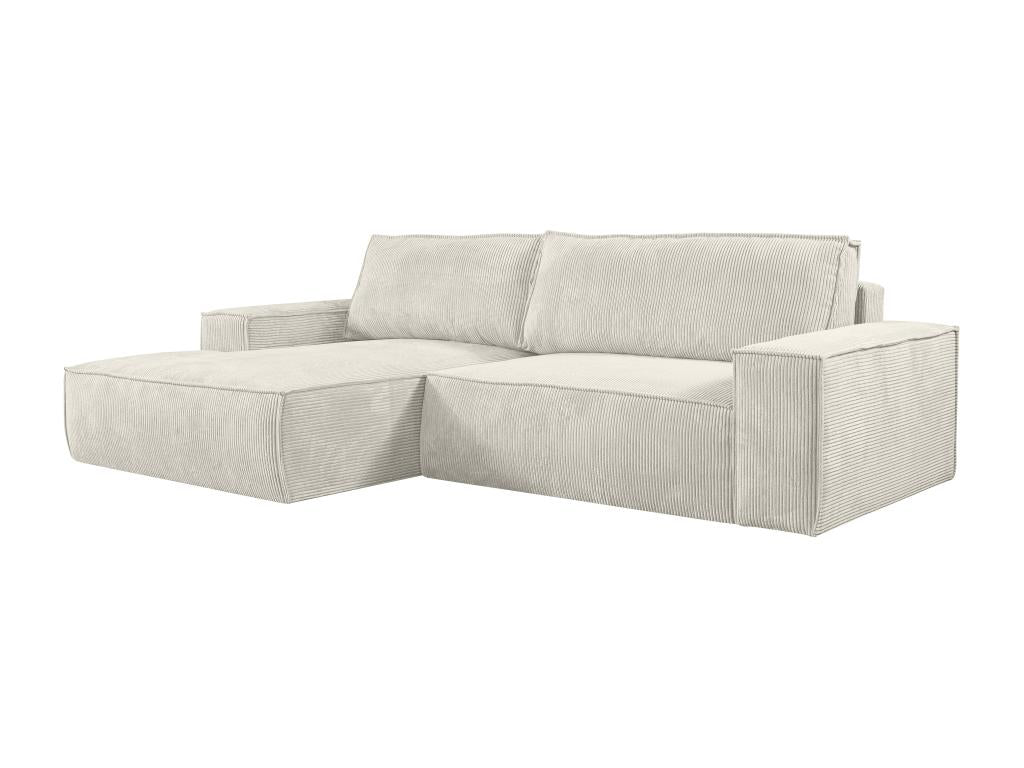 Beige Velvet Sofa Bed