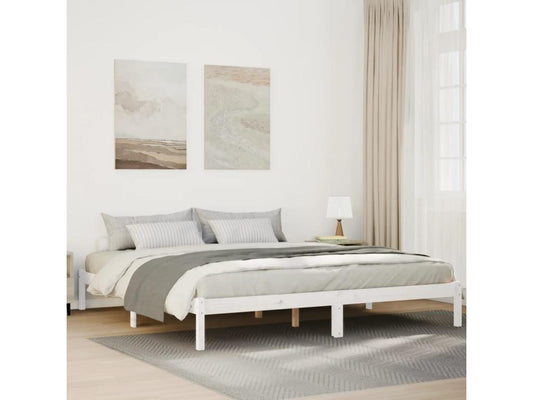 White Solid Wood Mattress, 200 x 210 cm