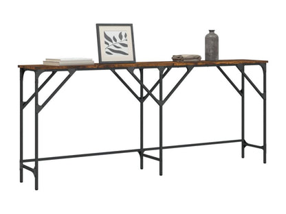 Brown Engineered Wood Table, 180 x 29 x 75 cm