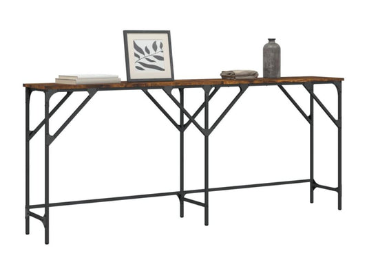 Brown Engineered Wood Table, 180 x 29 x 75 cm