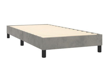 Gray Velvet Mattress, 100 x 200 cm - dlz1766461718181