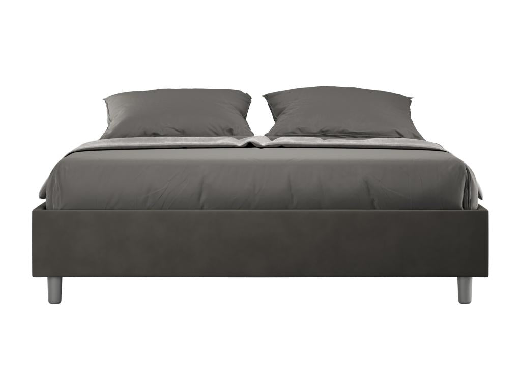 Gray Bed, 160 x 190 cm