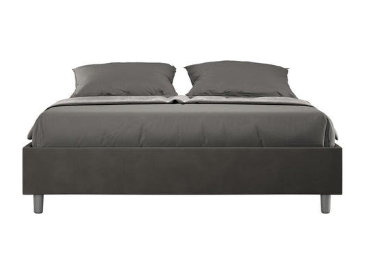 Gray Bed, 160 x 190 cm