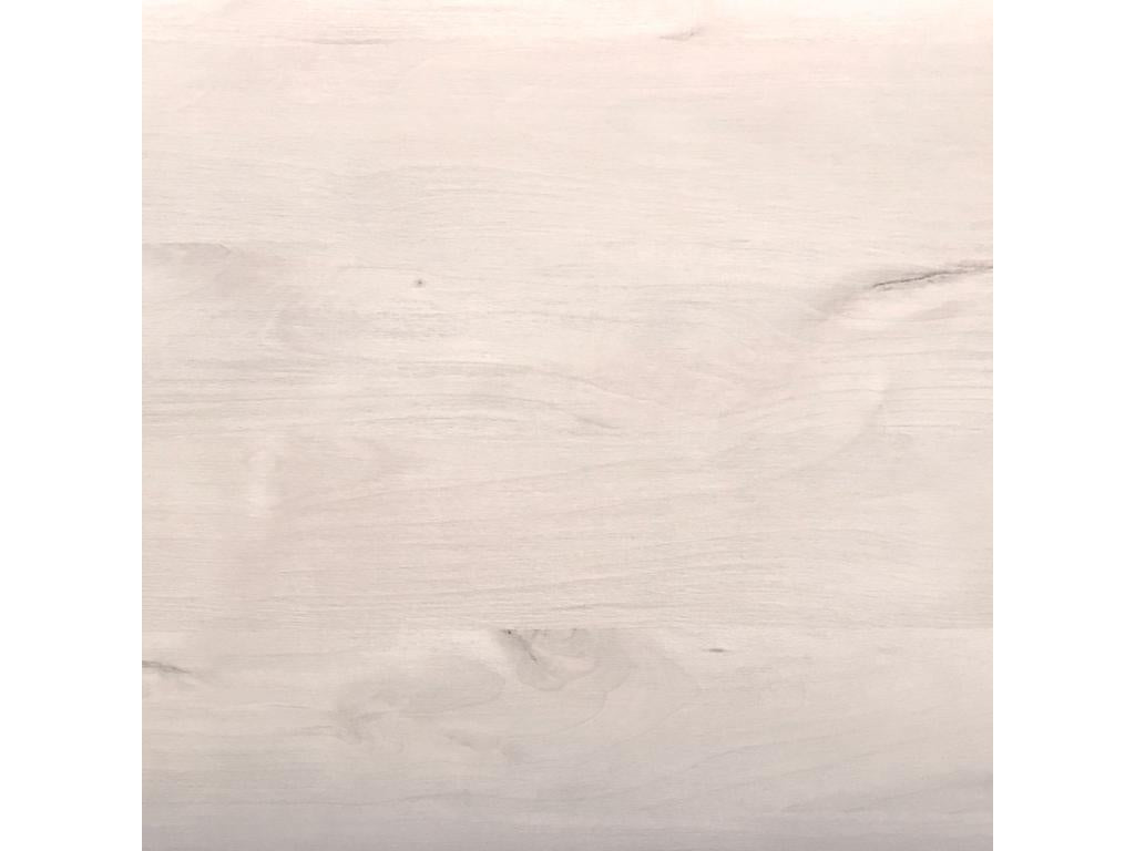 Beige Oak Wood Table, 70 x 70 cm