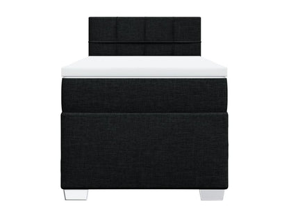 Black Fabric Mattress, 90 x 200 cm