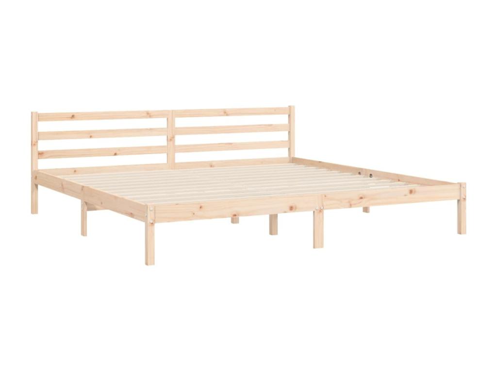 Brown Solid Wood Mattress