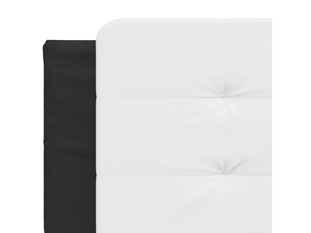 Black Faux Leather Mattress, 160 x 200 cm