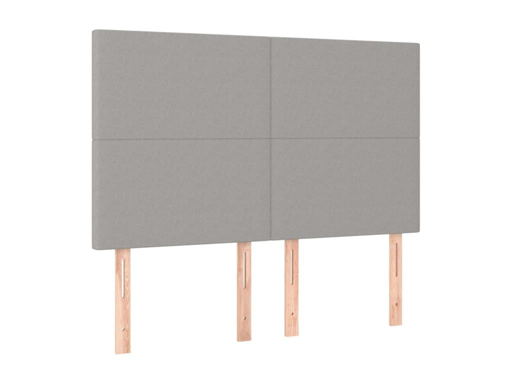 Gray Fabric Mattress, 140 x 190 cm