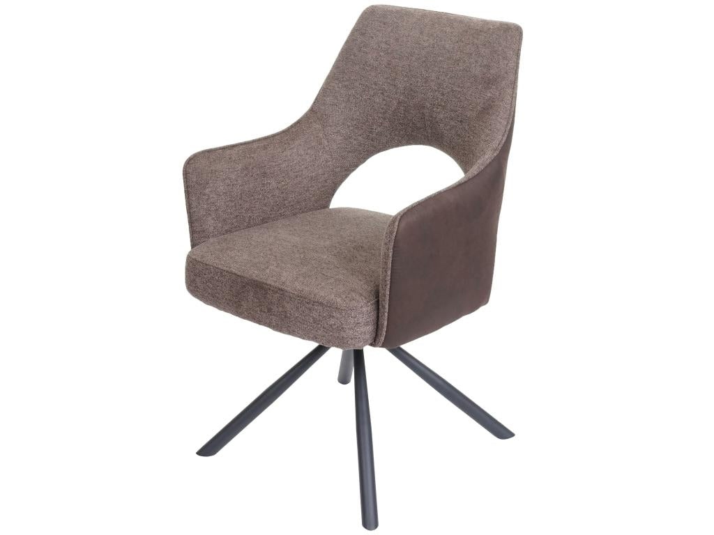 Brown Fabric Chair