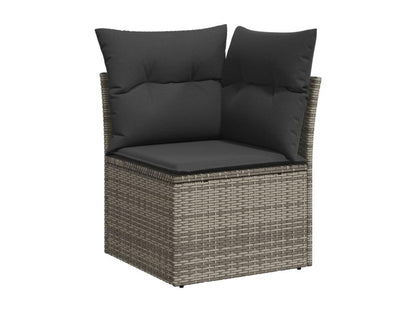 Gray Woven Resin Wicker Outdoor Furniture Set - dlz1766461437951