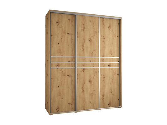 Brown Wardrobe, 200 x 45 x 235.2 cm