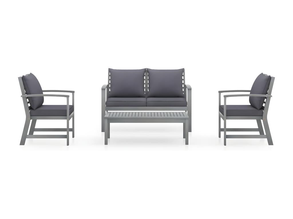Gray Outdoor Furniture Set