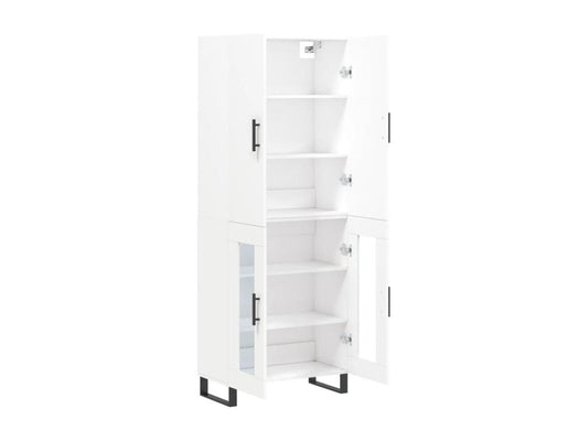 White Engineered Wood Sideboard, 69.5 x 34 x 180 cm - dlz1766461595177