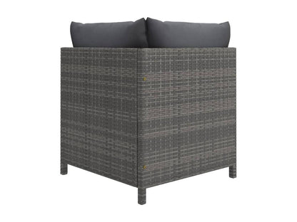 Gray Woven Resin Wicker Outdoor Furniture Set - dlz1766460989069