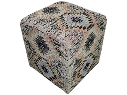 Beige Ottoman, 42 x 42 x 45 cm