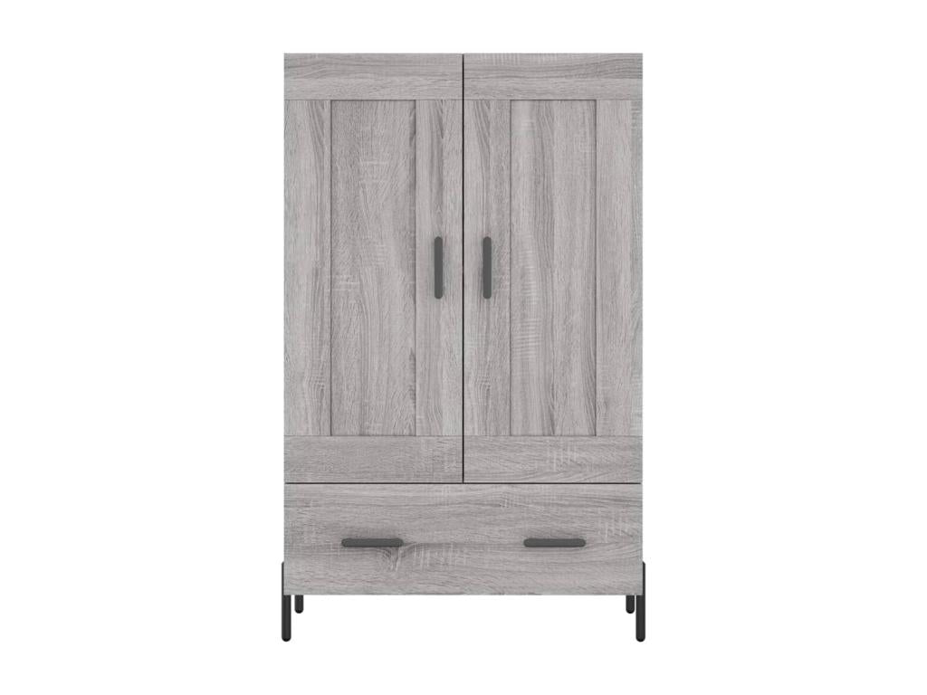 Gray Engineered Wood Sideboard, 69.5 x 31 x 115 cm