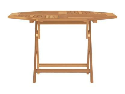 Brown Solid Wood Table, 110 x 110 x 75 cm