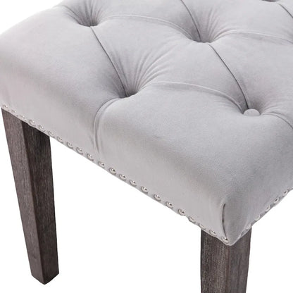 Upholstered Tufted Bench Ottoman Accent Bench
