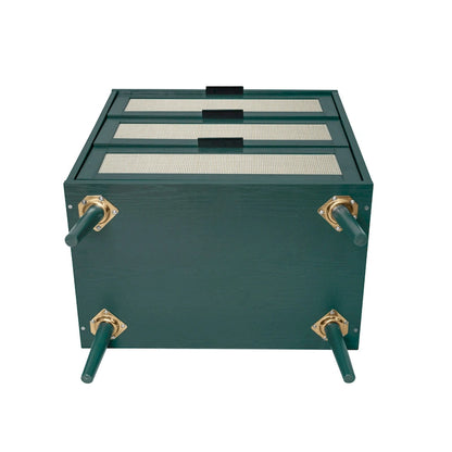 Rattan 3 Drawer Cabinet for bedroom living room