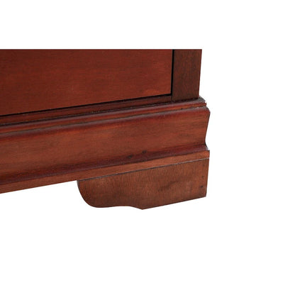 Louis Phillipe 5 Drawer Chest of Drawers (33 in L. X 18 in W. X 48 in H)