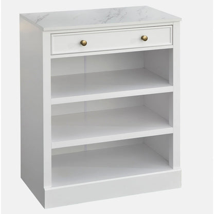 Lifestorey Monza 1-Drawer Cabinet with Shelves