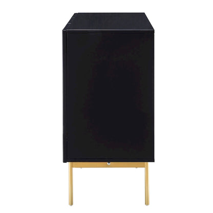 Anthedon Multifunctional 47 Buffet Sideboard Cabinet with 3 Doors by HULALA HOME