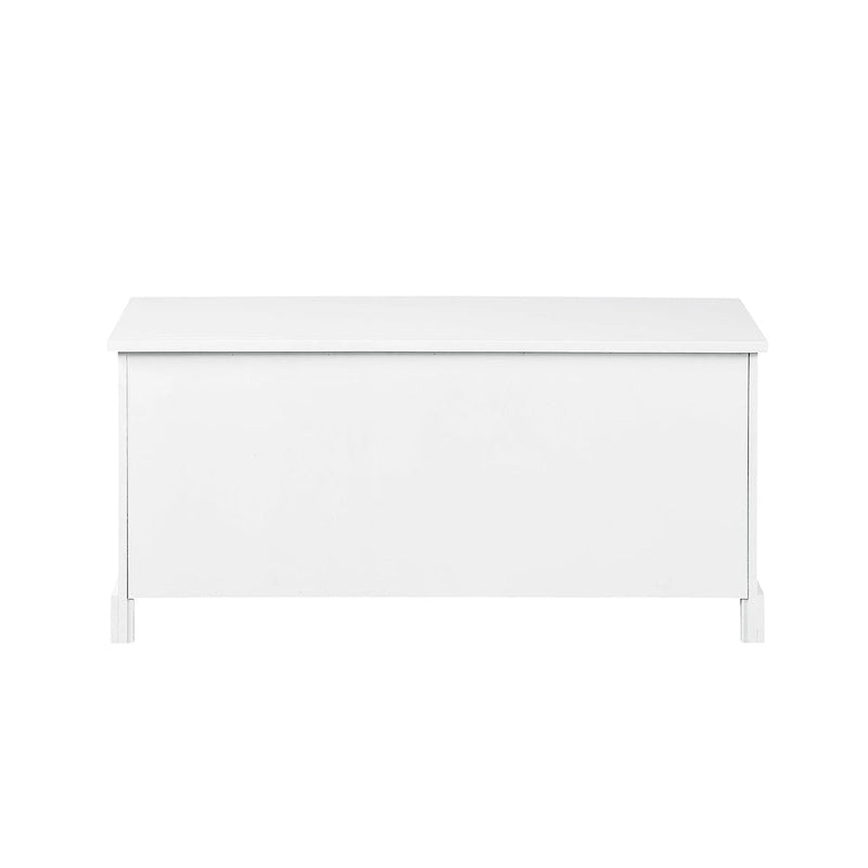 homes collection wood storage bench