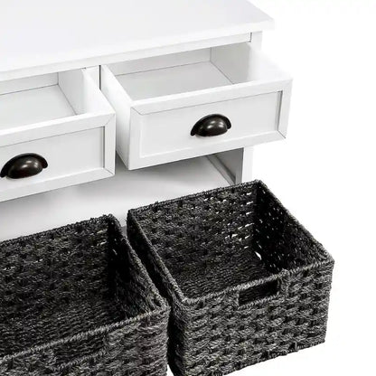 homes collection wood storage bench
