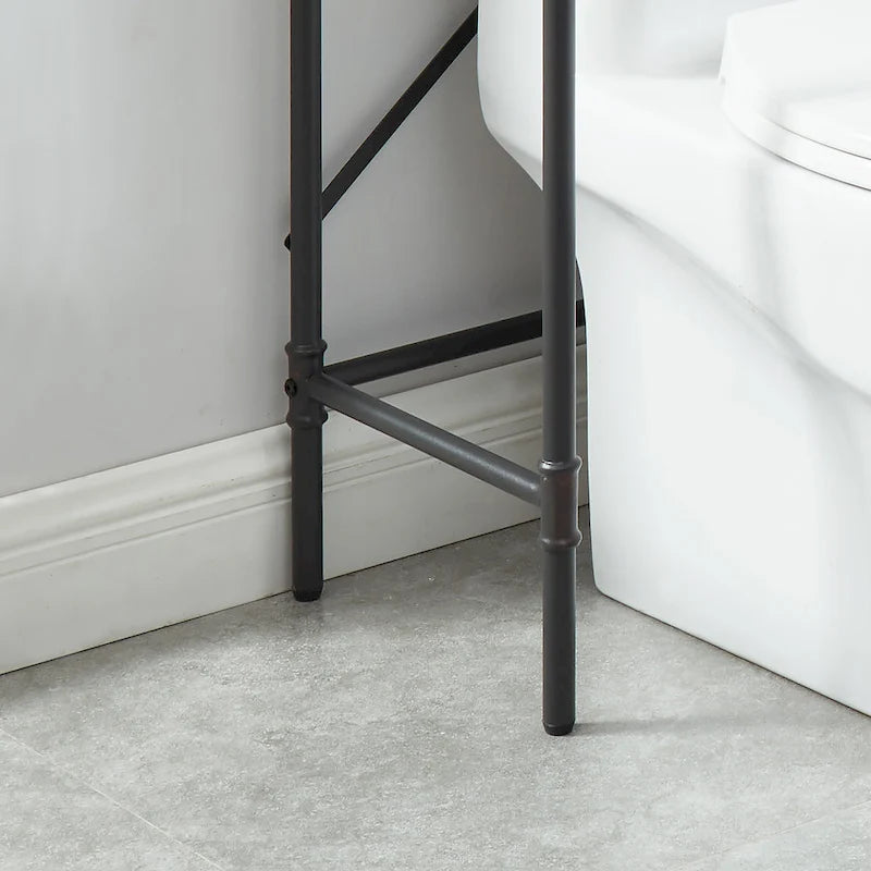 Kilrea Traditional Over the Toilet Shelf Organizer by Furniture of America
