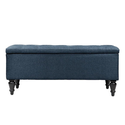 Maypex 38 Fabric Upholstered Tufted Storage Bench