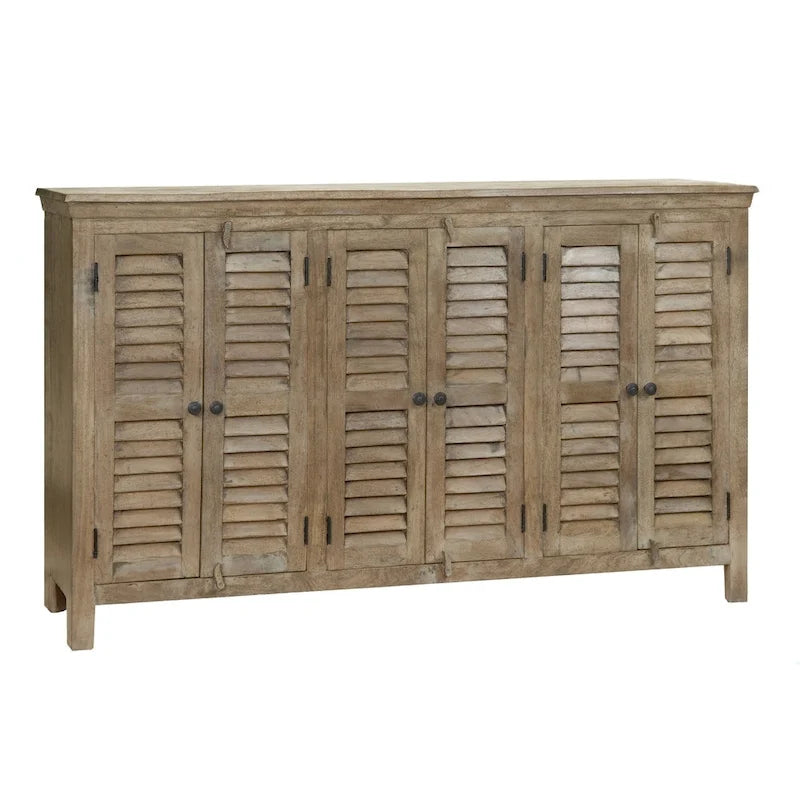 Bengal Manor Aged Patina Mango Wood 6-door Sideboard