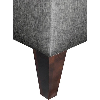 Brooke 10-button Tufted Upholstered Long Storage Bench Ottoman