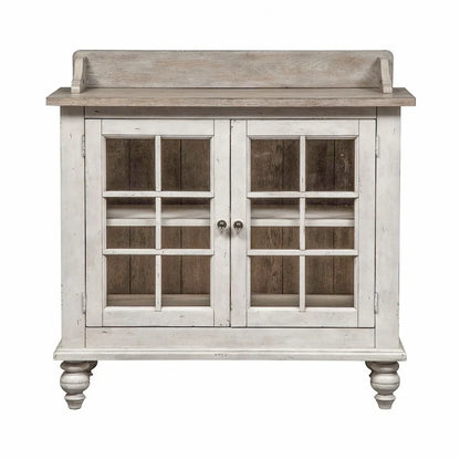 Whitney Antique Linen Weathered Gray Server
