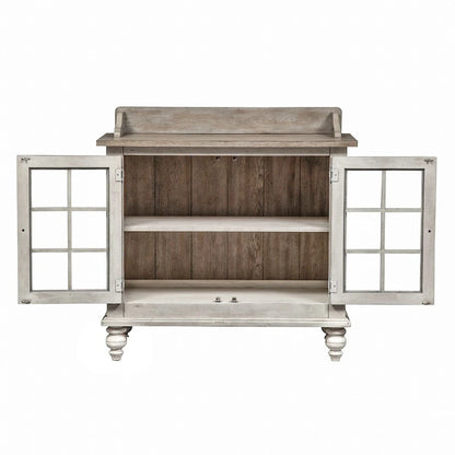Whitney Antique Linen Weathered Gray Server