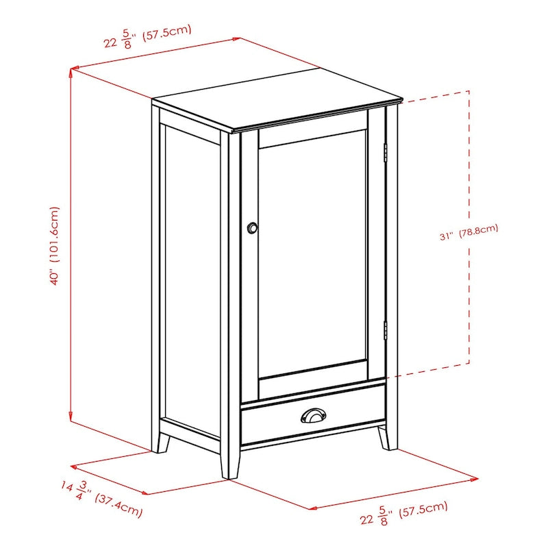 Bordeaux Wine Cabinet, Espesso